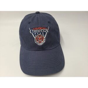 Detroit Tigers Comerica Park Strapback Adjustable Hat Cap Dad Men Women MLB Blue